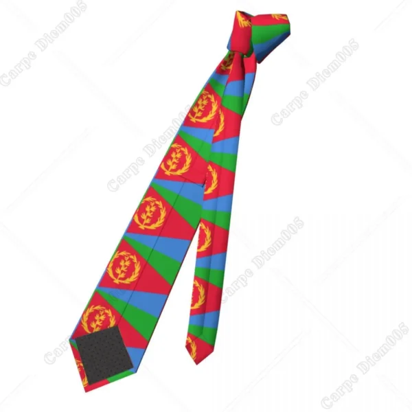 ናይ ኤርትራ ባንዴራ ዘለዎ ክራባታ